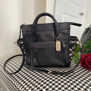 RARE COACH Leather bag